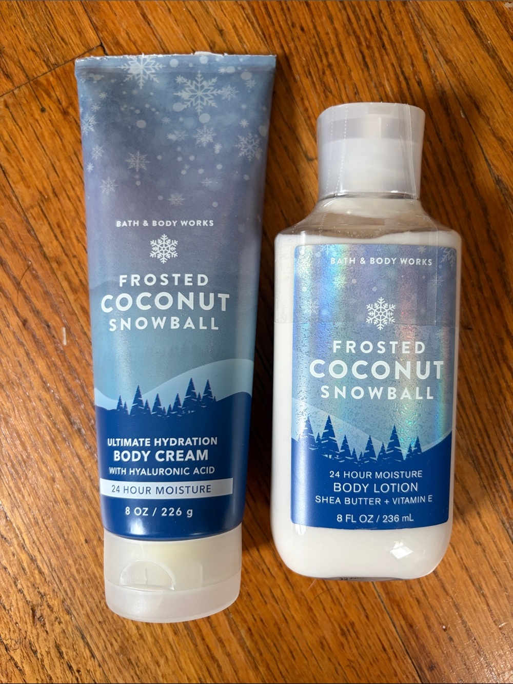 Frosted Coconut Snowball Set